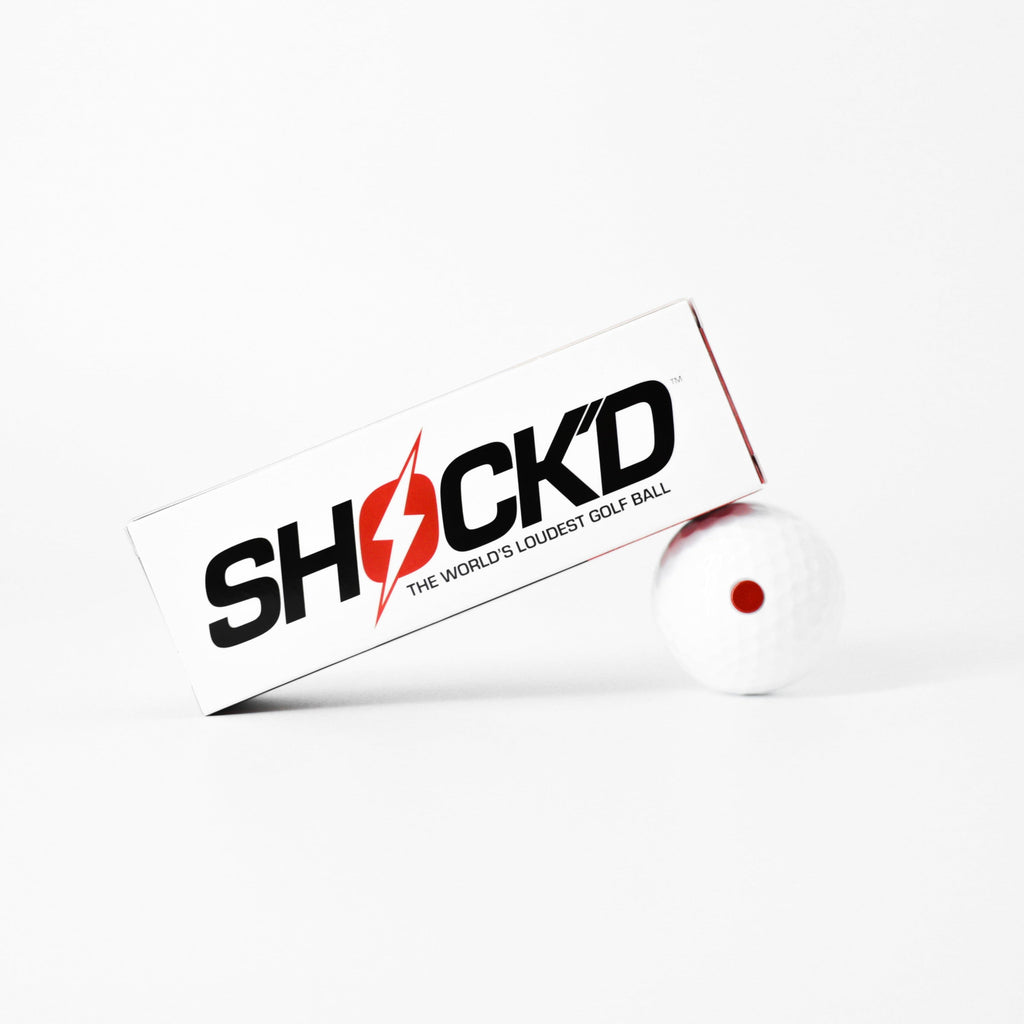 BUY 3 GET 1 FREE BUNDLE - SHOCK'D Golf Balls