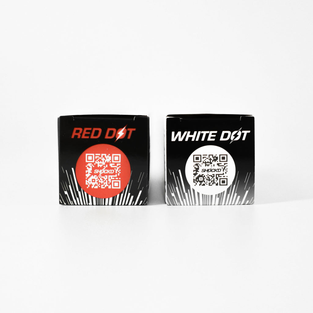 MEGA PACK (4 Red + 4 White) - SHOCK'D Golf Balls