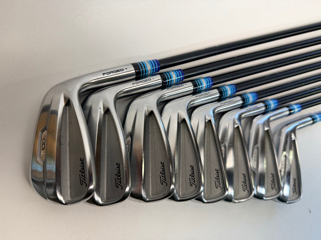 Titleist T100S Iron Set 4-PW 48° RH Fujikura AXIOM 75 R2 Senior Graphite