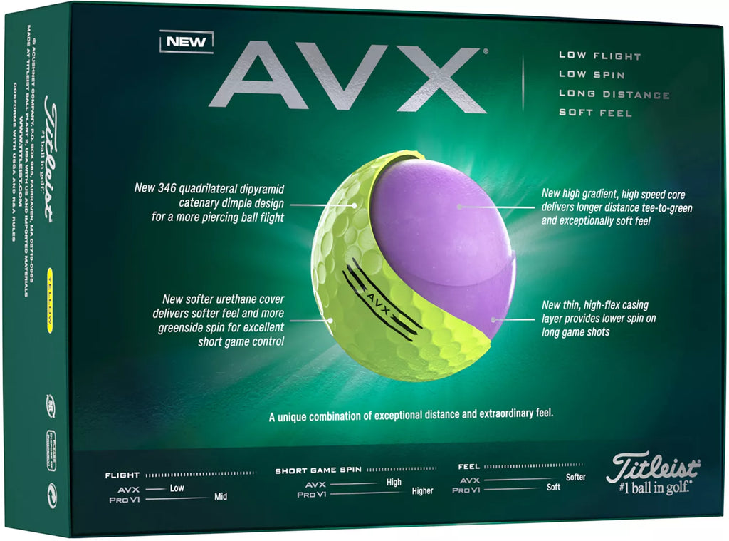 Titleist 2024 AVX Golf Balls